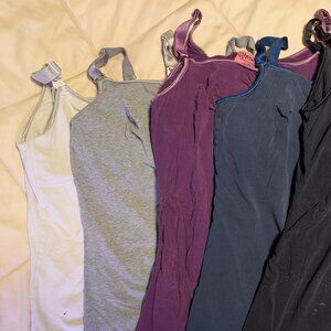 5 Glamourmom Nursing Bra Full Bust Long Top Lot